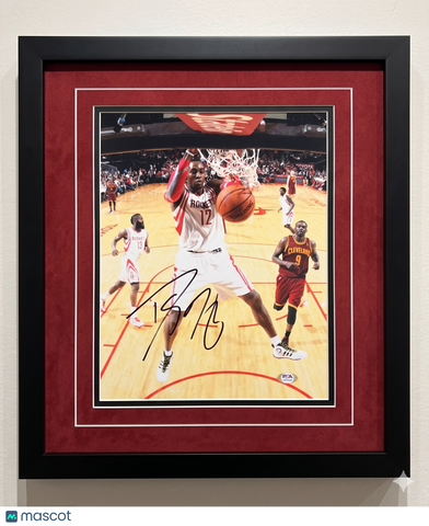 Dwight Howard Houston Rockets Signed Basketball 11x14 Custom Framed Photo PSA