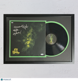 Wiz Khalifa Signed Rolling Paper Vinyl Custom Framed  PSA Autographed