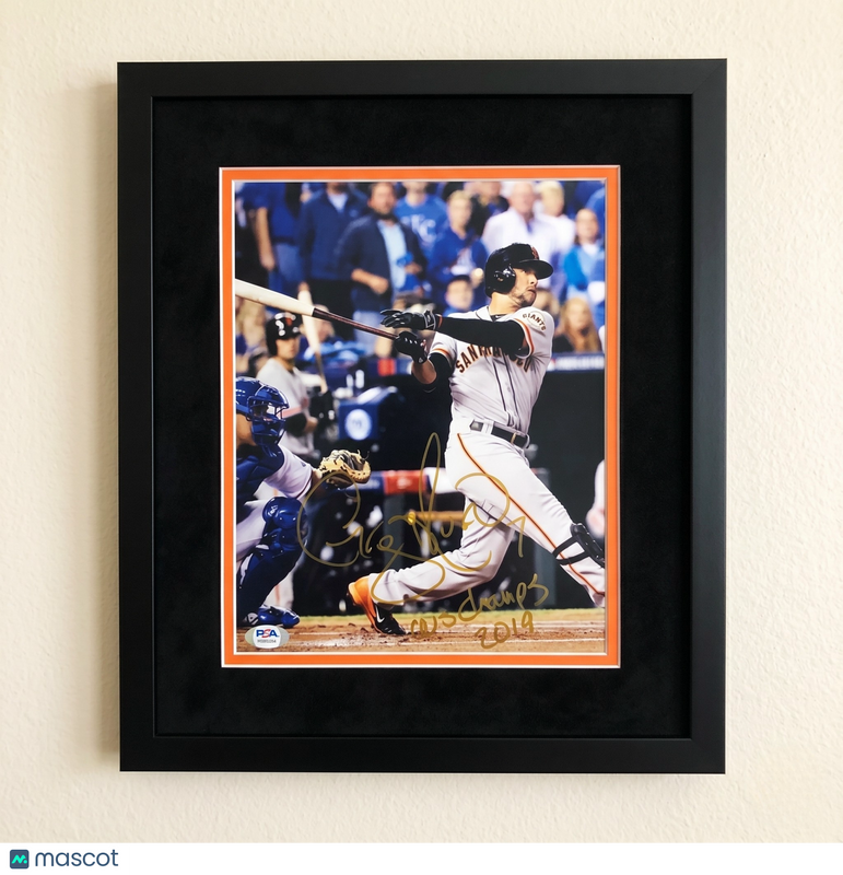 Gregor Blanco San Francisco Giants Signed 11x14 Custom Framed  Photo PSA