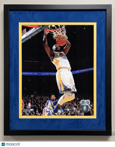 Draymond Green Golden State Warriors Signed 8x10 Custom Framed Photo PSA