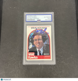 Steve Holman 1990 NBA Properties Signed Card PSA Autographed