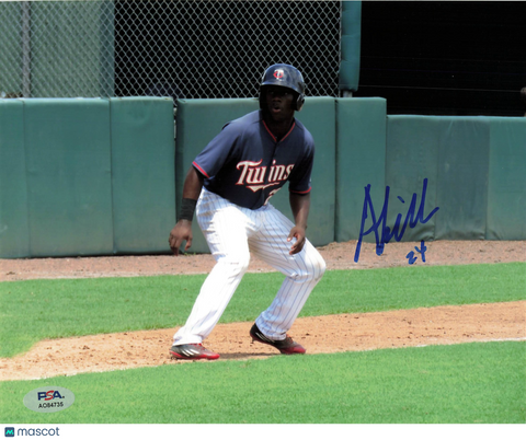 Akil Baddoo Minnesota Twins Signed 8x10 Photo PSA
