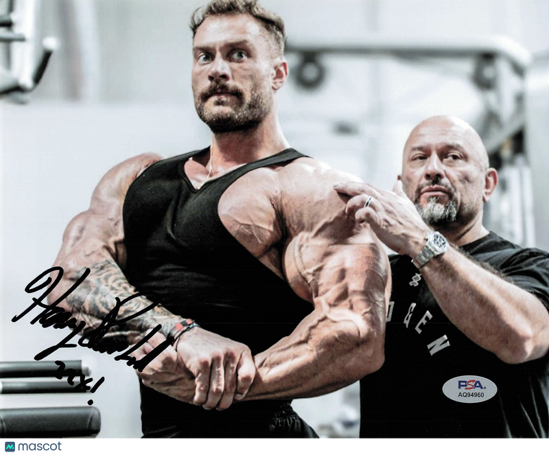 Hany Rambod Signed Body Building 8x10 Photo PSA