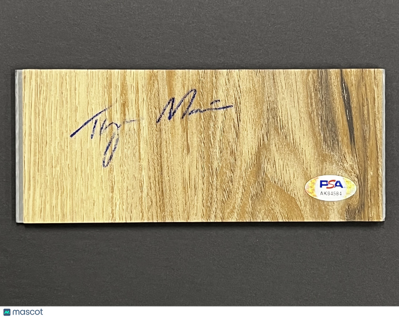 Tyrese Martin Signed Floorboard NBA PSA Autographed Philadelphia 76ers