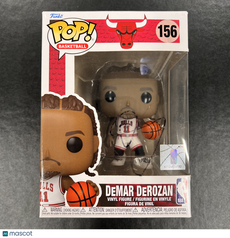 DeMar DeRozan Signed Basketball Funko Pop #156 PSA Autographed