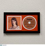 Sienna Spiro Signed Visitor Framed Display CD Insert JSA Autographed