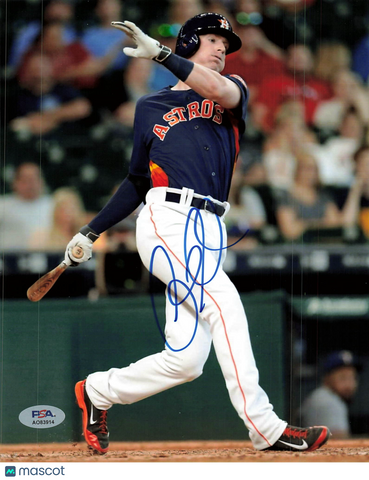 Colin Moran Houston Astros Signed 8x10 Photo PSA