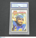 1979 #387 Dan Fouts signed card PSA Auto 10 Chargers