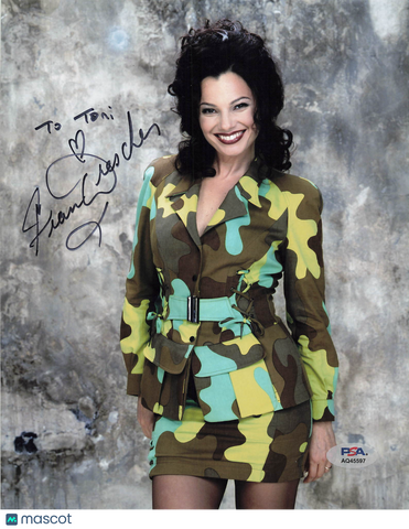Fran Drescher Signed 8x10 Photo PSA Autographed