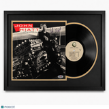 John Hiatt Signed Riding with the King Custom Framed Vinyl Album PSA