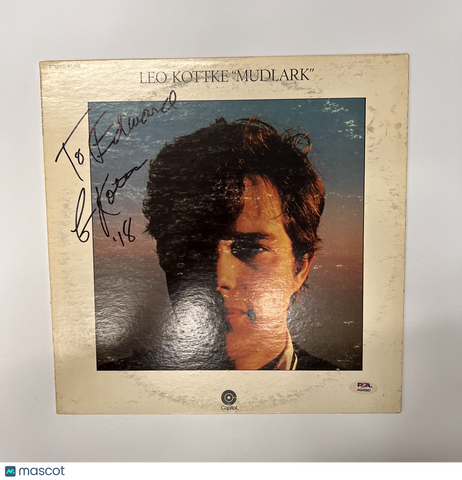 Leo Kottke Signed Mudlark Vinyl PSA Album Auth