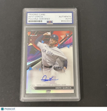 2021 Topps Finest #FA-DG Deivi Garcia Autograph Issue signed card PSA