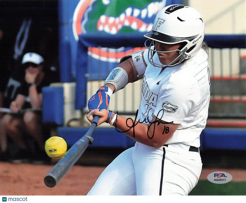Amanda Lorenz Florida Gators Signed NCAA Softball 8x10 Photo