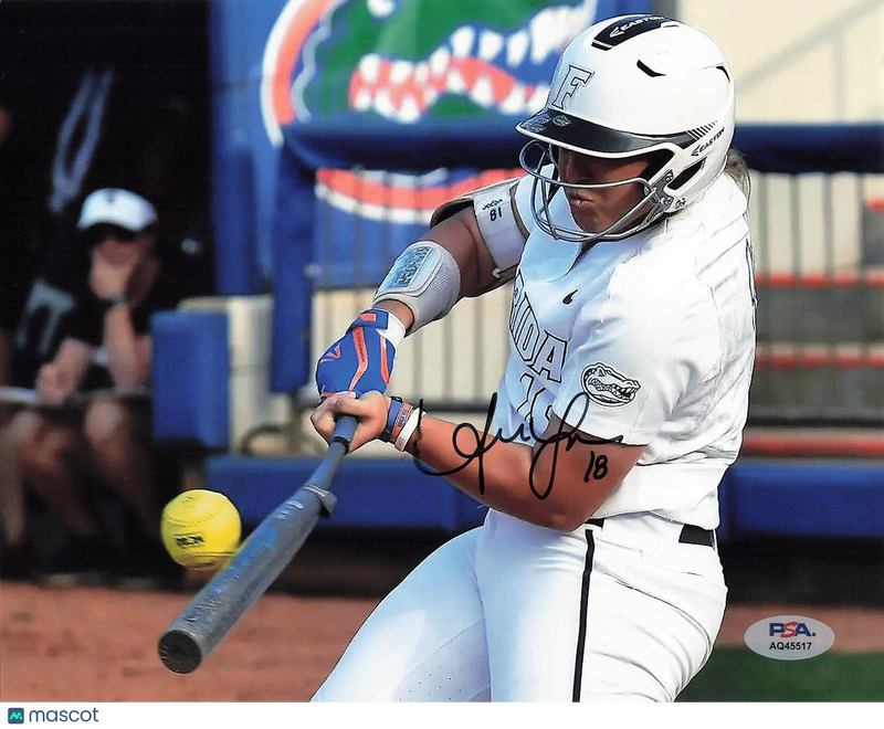 Amanda Lorenz Florida Gators Signed NCAA Softball 8x10 Photo