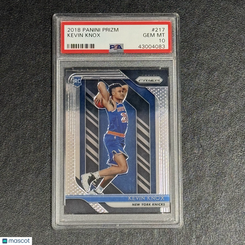 2018 Panini Prizm #217 Kevin Knox PSA 10
