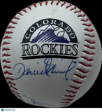 David Nied, Don Baylor, Eric Wedge Signed MLB Baseball JSA Colorado Rockies