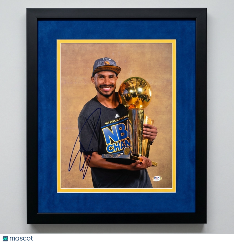 Leandro Barbosa Golden State Warriors Signed 11x14 Custom Framed Photo PSA