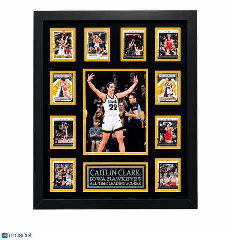 Caitlin Clark Framed 10-Photo Display Indiana Fever 24x20