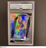 2024-25 Panini Prizm#154 Isaiah Hartenstein Signed Card PSA Thunder