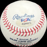 Gerrit Cole New York Yankees Signed Baseball MLB PSA