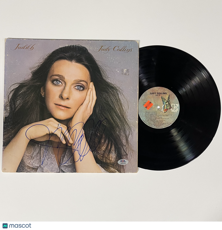 Judy Collins Signed Judith Album PSA Autographed