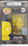 Robert Downey Jr. Signed Iron Man #47 Funko Pop PSA Auto 10 Encapsulated