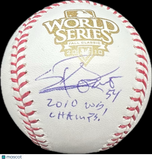Sergio Romo San Francisco Giants Signed Baseball MLB PSA
