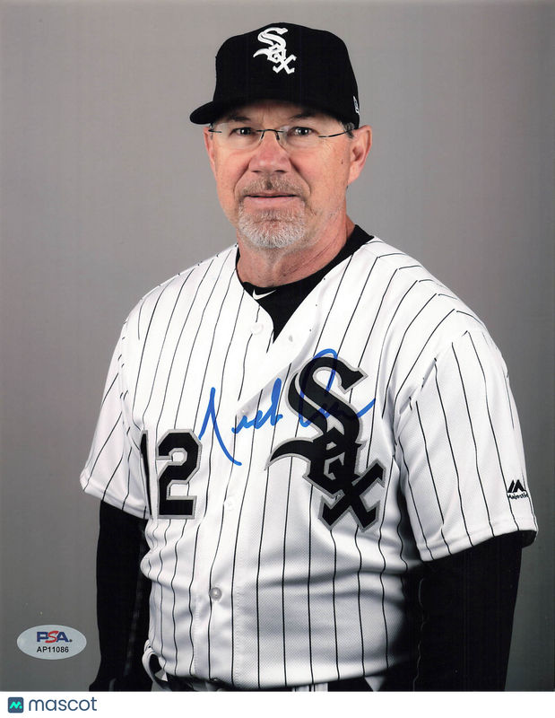 Nick Capra Chicago White Sox Signed 8x10 Photo PSA