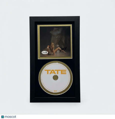 Tate McRae Signed Framed CD Album Think Later JSA Autographed 13x8
