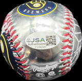 Mike Montgomery Signed MLB Baseball JSA Chicago Cubs