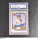2004 Topps #514 Todd Hollandsworth Signed Card PSA Auto Slabbed Cubs