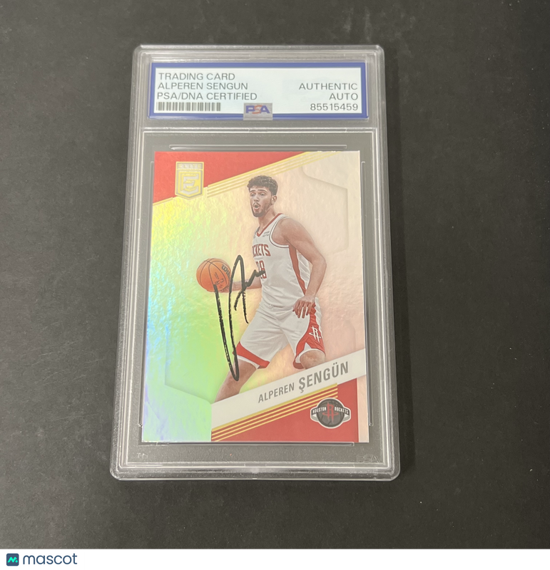2022-23 Panini Donruss Elite #161 Alperen Sengun Chrome signed card PSA