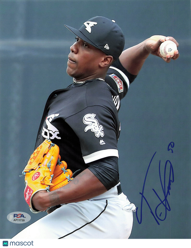 Thyago Vieira Chicago White Sox Signed 8x10 Photo PSA