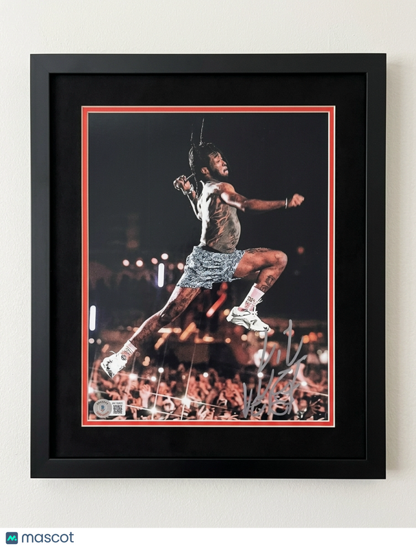 Lil Uzi Vert signed Photo Framed BAS Autographed 11x14