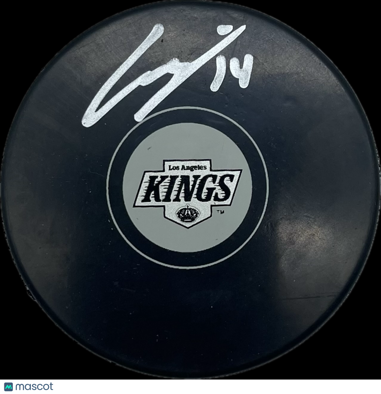 Alex Laferriere Signed Hockey Puck PSA Autographed Los Angeles Kings