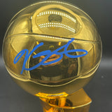 Kevin Durant Signed 12" Replica Larry O'Brien Trophy BAS Golden State Warriors