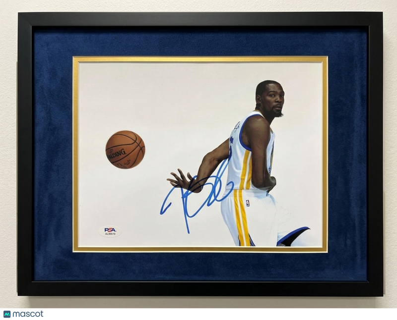 Kevin Durant Signed 8x10 Custom Framed Photo PSA Autographed