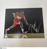 John Wall Signed 11x14 Photo JSA Autogtaphed Wizards