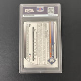 2025 Topps Bowman Chrome#59 Jace Jung Signed Card Auto 10 PSA Slabbed Tigers