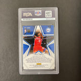 Tyrese Maxey 2020-21 Panini Chronicles Rookies & Stars #663 Signed Card PSA Auth