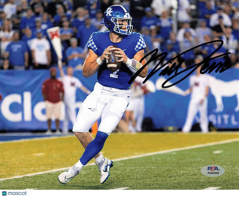 Will Levis Signed Tennessee Titans Football 8x10 Photo Autographed