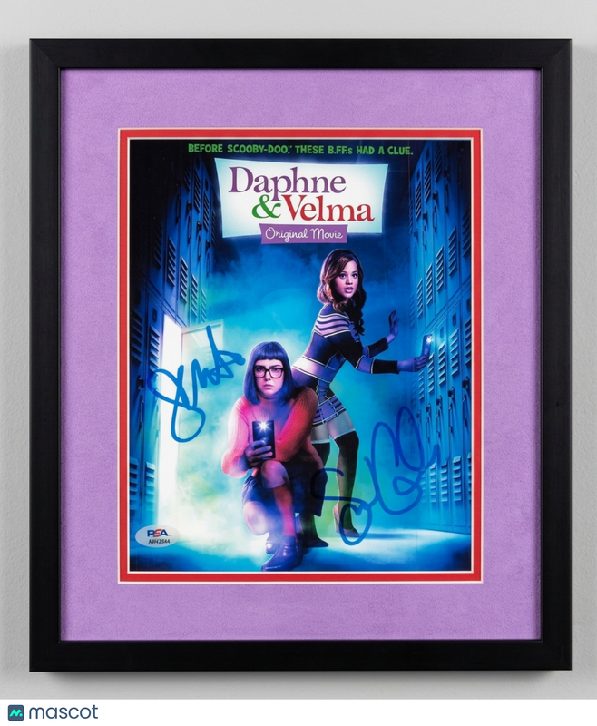 Sarah Jeffery & Sarah Gilman Signed Photo Framed PSA Autographed 11x14