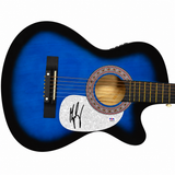 Morgan Evans Signed Guitar PSA Autographed