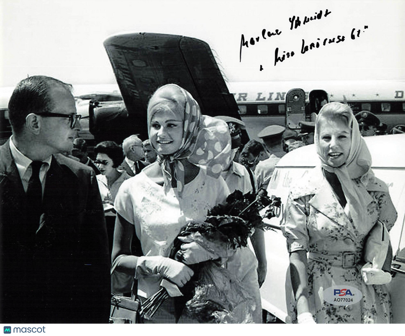 Marlene Schmidt Signed 8x10 Photo PSA Autographed