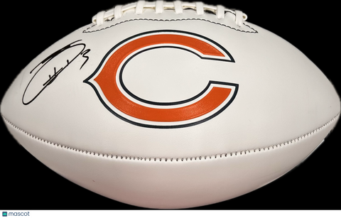 Zavion Thomas Chicago Bears Signed Football PSA Autographed
