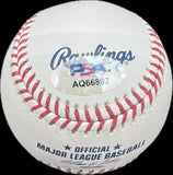 Zach Lee Los Angeles Dodgers Signed Baseball MLB PSA