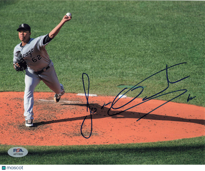 Jose Quintana Signed 8x10 Photo PSA Chicago White Sox