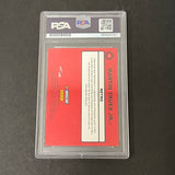2023-24 Panini Donruss Racing #143 Martin Truex Jr. signed card PSA NASCAR