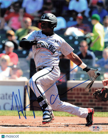 Monte Harrison American Team Signed 8x10 Photo PSA