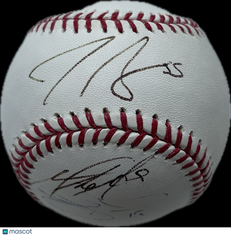 Jason Rogers, Matt Capps Signed MLB Baseball JSA Pittsburgh Pirates